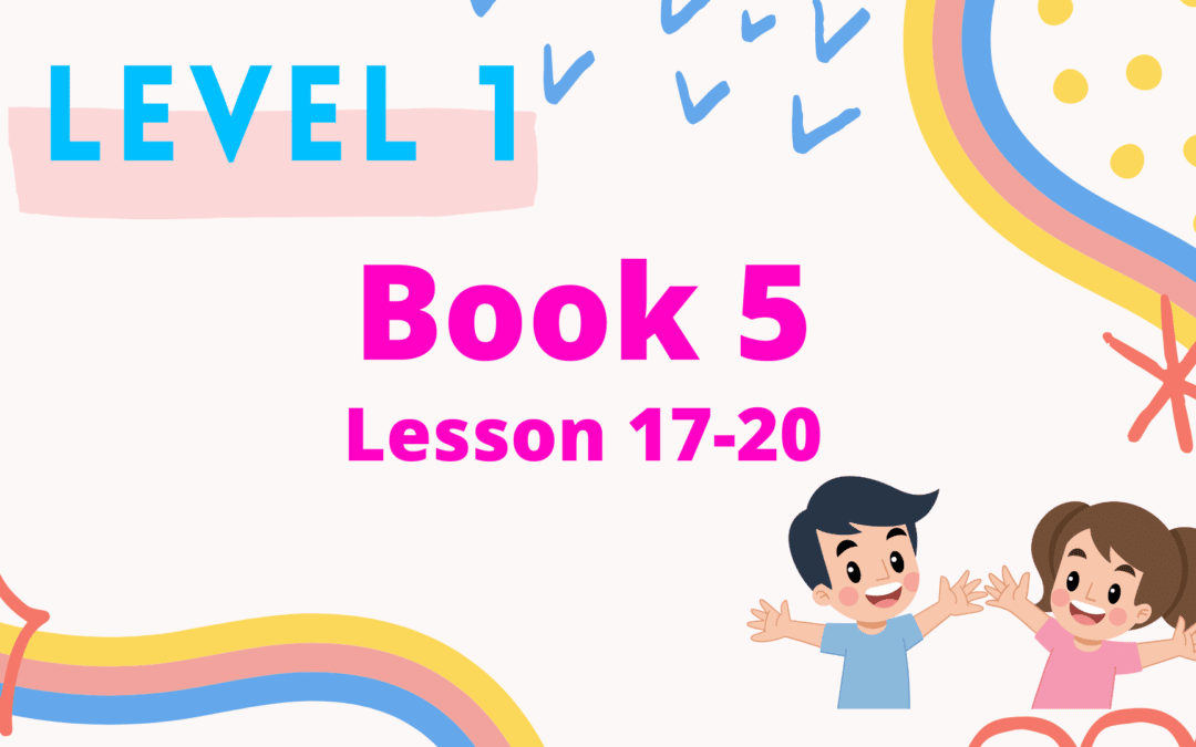 T4L互動英語 Level1 Book5